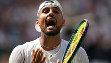Nick Kyrgios celebró a lo grande en Londres tras caer ante Djokovic en Wimbledon