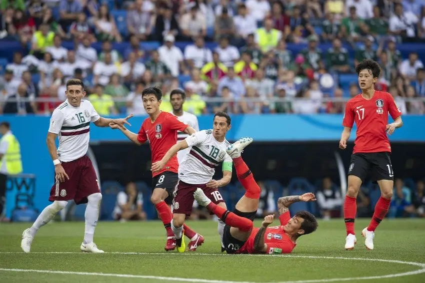 México contra Corea del Sur de 2018