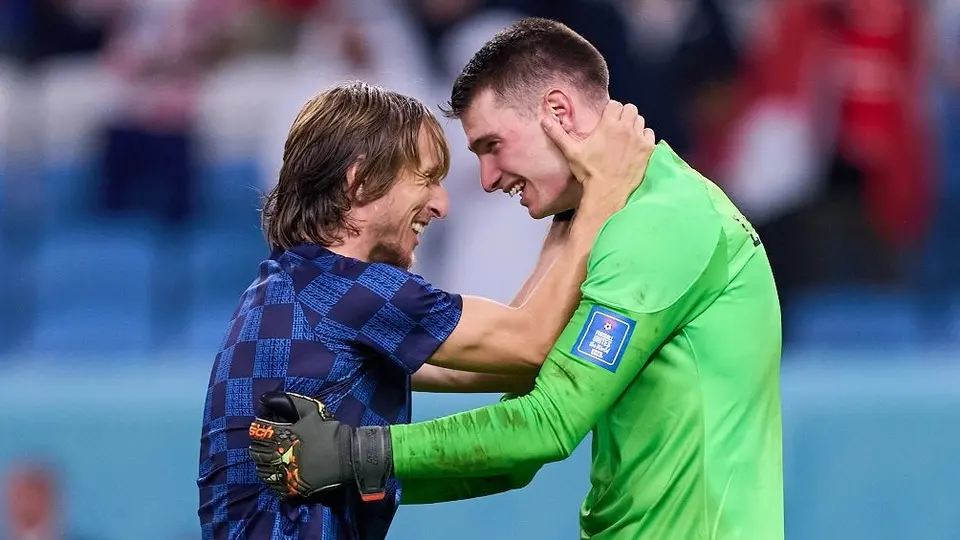 Qatar 2022: El discurso de Luka Modric motivando a Dominik Livakovic que deja la piel chinita