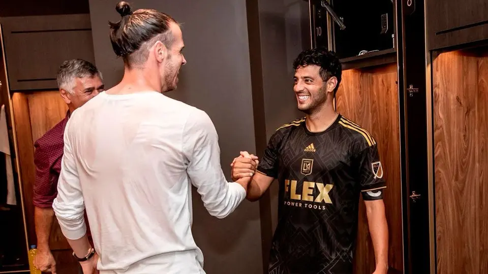 Bale en presentación con LAFC: 'Tengo ganas de ganar títulos junto a Vela'