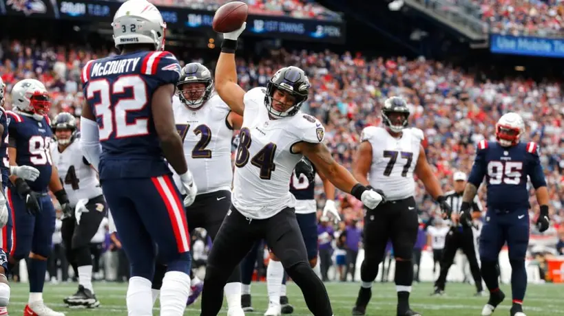 NFL: Con Lamar Jackson certero por aire y tierra, Baltimore venció a los Patriots