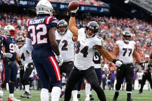 NFL: Con Lamar Jackson certero por aire y tierra, Baltimore venció a los Patriots