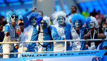 Argentinos crearon cántico para burlarse de Francia: 'Comen trabas como el pu... de Mbappé'