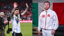 Crean página para calcular distancia entre Messi y Canelo por aquello de 'si se lo encuentra'