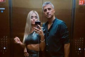 Hernán Crespo presentó a su novia, una joven 18 años menor que él