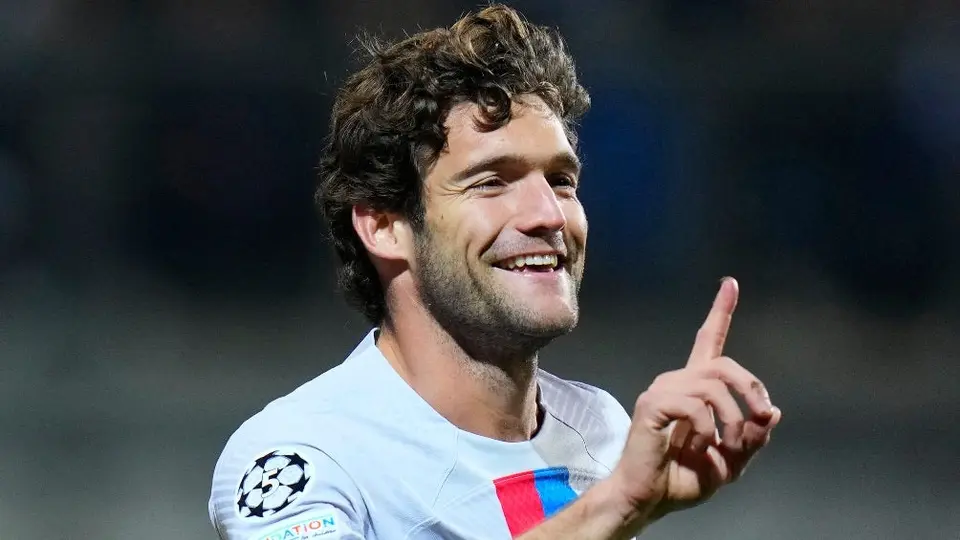 Marcos Alonso: 'En casa todos éramos del Barcelona, era mi deseo jugar aquí'