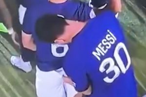 Lionel Messi y la extraña situación en la que fue captado con Marco Verratti