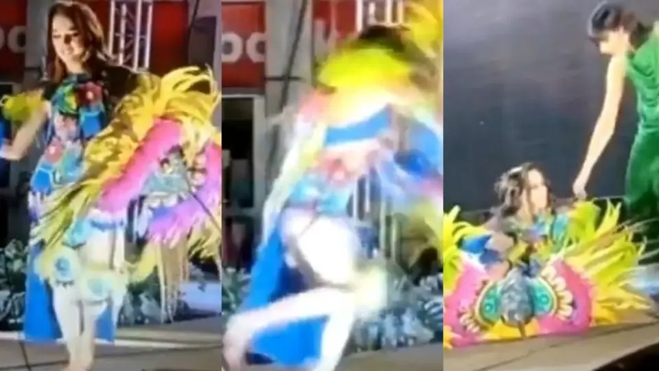 Modelo se electrocutó durante el concurso de belleza Señorita Sahuayo 2022
