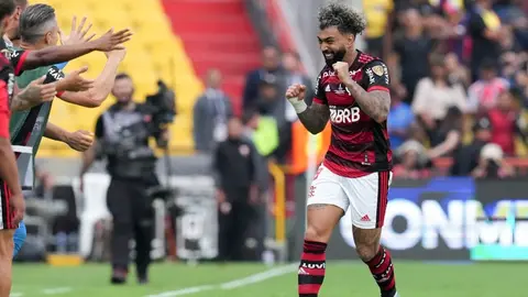 Copa Libertadores: Gabigol de Flamengo empató a Luizao como máximo anotador de Brasil