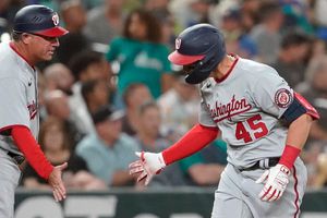Joey Meneses y Víctor Arano: Mexicanos brillaron a pesar de derrota de Nationals ante Mariners