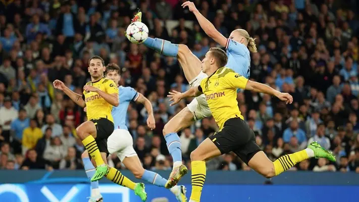 Erling Haaland: Eduardo Herrera recordó gol similar al que anotó el noruego
