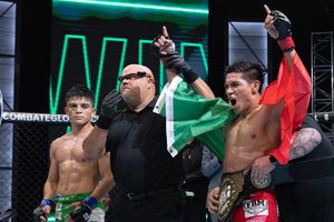 Combate Global: David Martínez retiene su título gallo