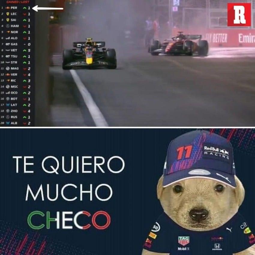Checo Pérez: Revive los mejores memes del triunfo del mexicano en Singapur