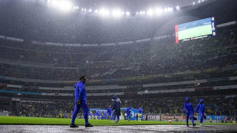 América vs Atlante: Partido amistoso fue suspendido por tormenta eléctrica