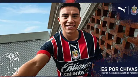 Chivas presentó su nueva playera alternativa para el Clausura 2023