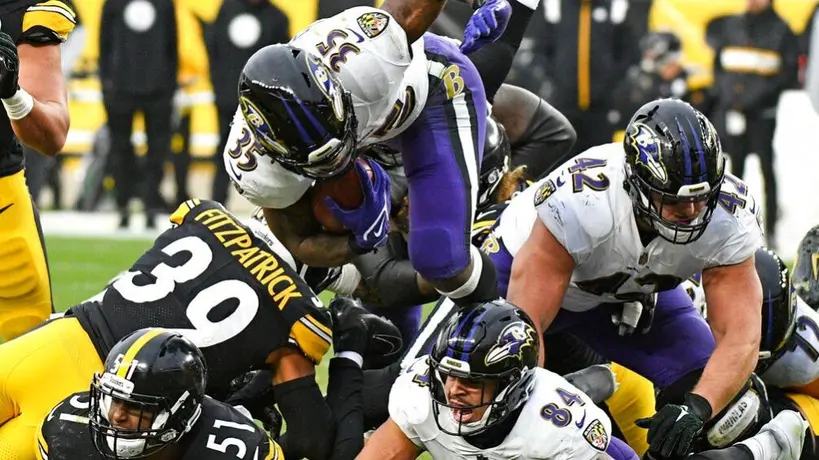 NFL: Con un QB suplente, Ravens derrotó a los Steelers a través del ataque terrestre