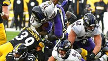 NFL: Con un QB suplente, Ravens derrotó a los Steelers a través del ataque terrestre