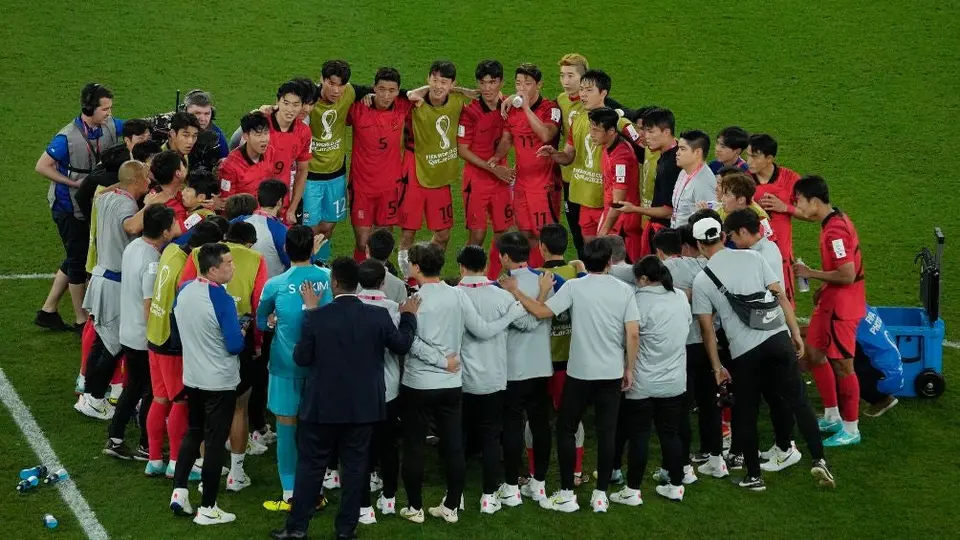 Qatar 2022: Corea se enteró de su pase a octavos... en celulares