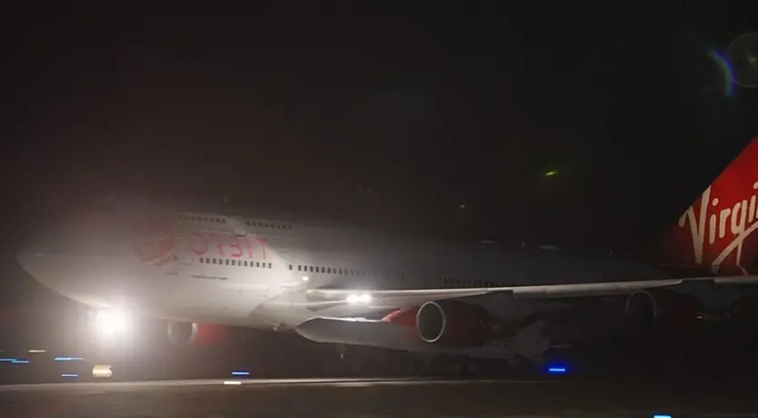 Video: Estados Unidos lanzó cohete de Virgin Orbit con satélites de Defensa
