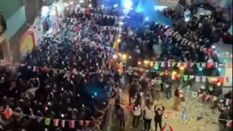 Qatar 2022: Al grito de “Olé, Diego” la ciudad de Nápoles festejó el triunfo de Argentina
