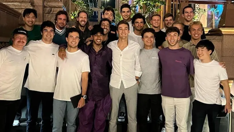 F1: Pilotos del Gran Circo despidieron a Sebastian Vettel en la cena previo al GP de Abu Dhabi
