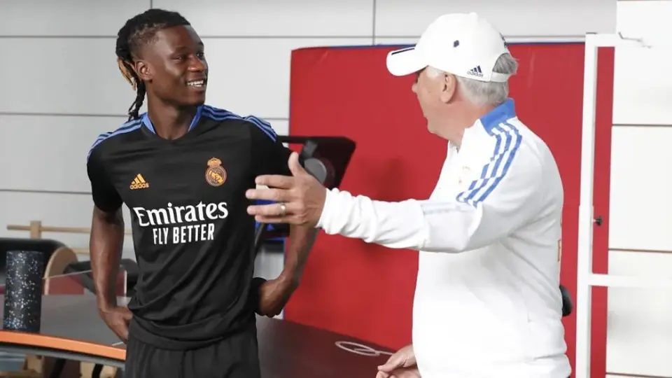 Camavinga sobre Ancelotti: "Es uno de los mejores del mundo, transmite mucha confianza"