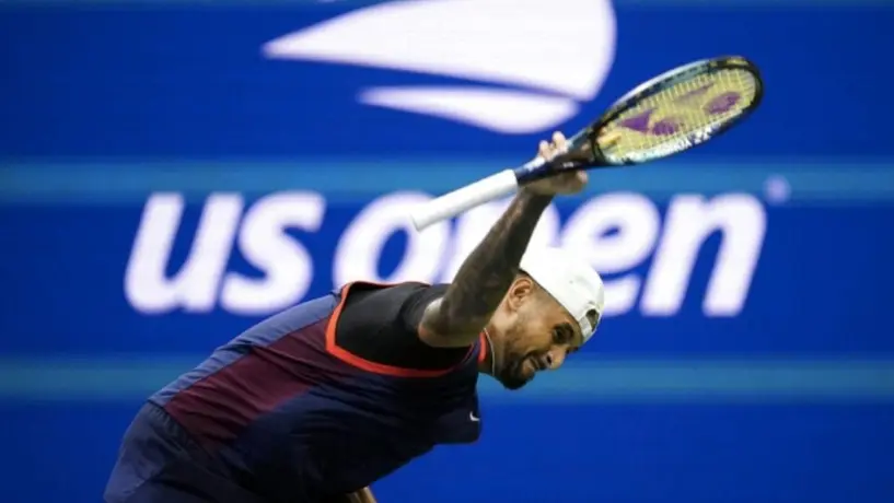 US Open: Kyrgios fue eliminado y explotó de ira tras finalizar el juego