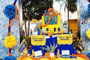 Rams: Se unieron a la celebración del Día de Muertos con un altar