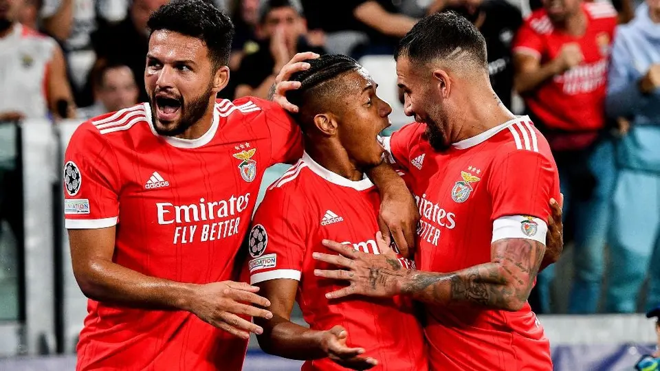 Champions League: Benfica sorprendió y derrotó de visita a Juventus
