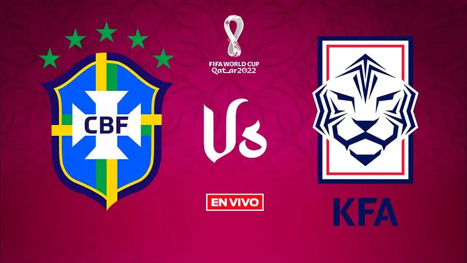 Brasil vs Corea del Sur Mundial Qatar 2022 EN VIVO Octavos de Final