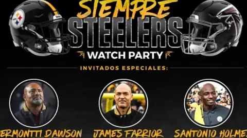NFL: Pittsburgh anunció presencia de leyendas en el 'Siempre Steelers' Watch Party en CDMX