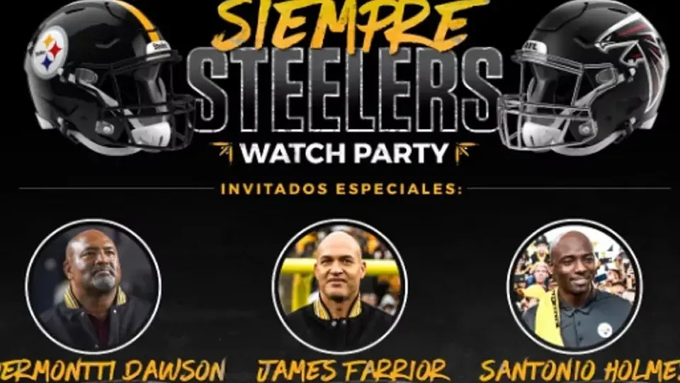 NFL: Pittsburgh anunció presencia de leyendas en el 'Siempre Steelers' Watch Party en CDMX