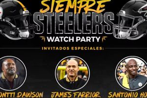 NFL: Pittsburgh anunció presencia de leyendas en el 'Siempre Steelers' Watch Party en CDMX