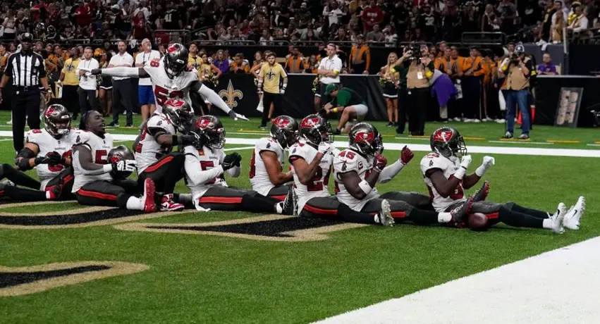 NFL: Buccaneers se impuso a los Saints con riña incluida