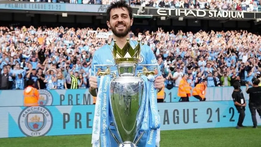Bernardo Silva con el Manchester City | INSTAGRAM @bernardocarvalhosilva
