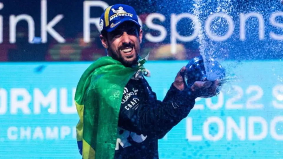Fórmula E: Lucas di Grassi le arrebató el doblete a Jake Dennis
