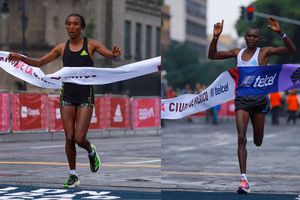 Maratón de la CDMX: Corredores africanos se alzaron con la victoria; récord histórico femenil