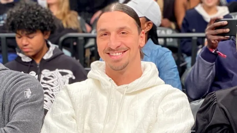 NBA: Zlatan Ibrahimovic estuvo presente en el duelo entre Nets vs Bucks