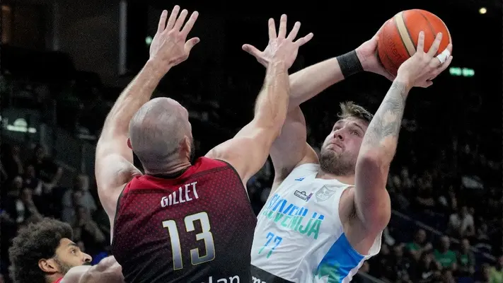 Eurobasket: Luka Doncic acaba con Bélgica