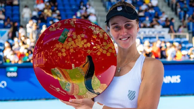 Liudmila Samsonova: La tenista rusa se coronó con el WTA 500 de Tokio