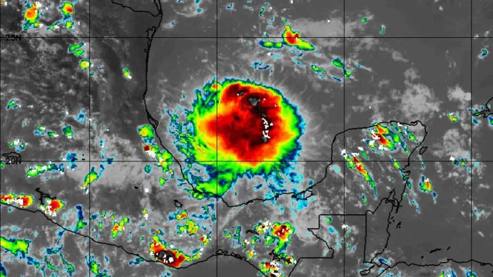 Golfo de México: Meteorólogos emitieron alerta de tormenta tropical