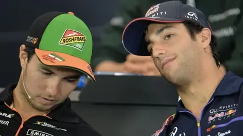 Fórmula 1: Checo Pérez sirve de ejemplo para Daniel Ricciardo