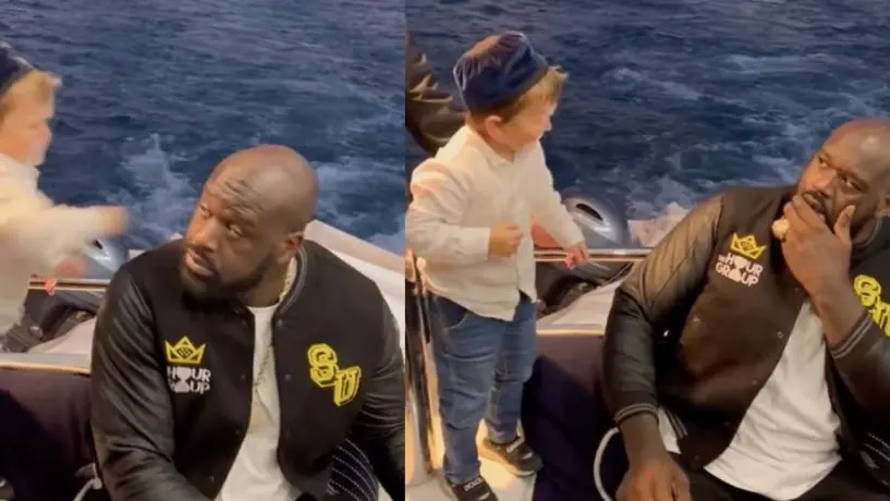 Hasbulla 'golpeó' a Shaquille O’Neal en un yate