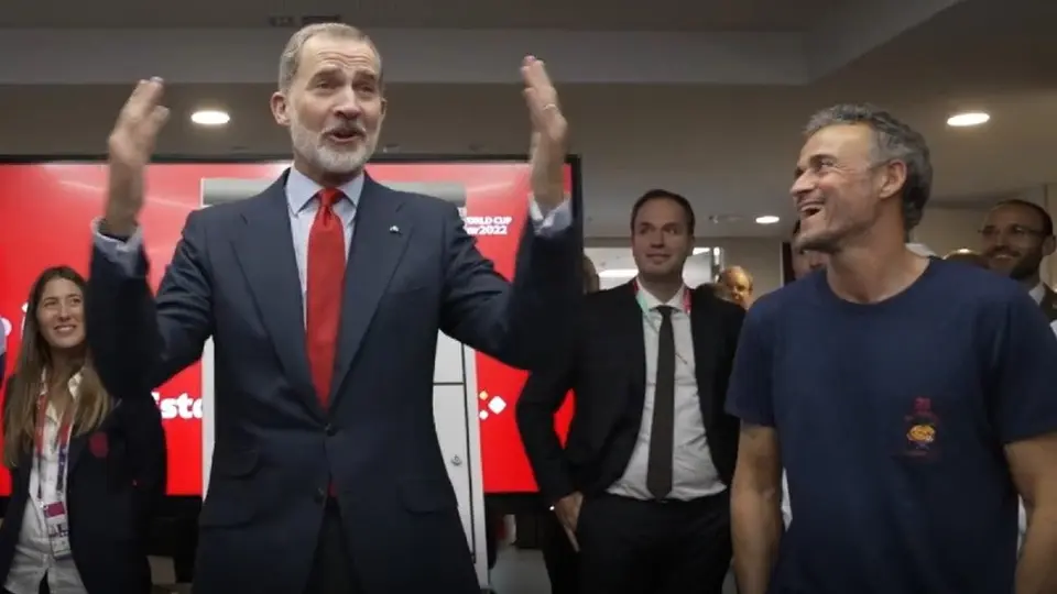 Qatar 2022: El Rey Felipe VI de España felicitó a la selección tras golear a Costa Rica