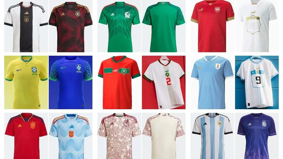 Qatar 2022: Selecciones presentaron sus equipaciones para la Copa del Mundo