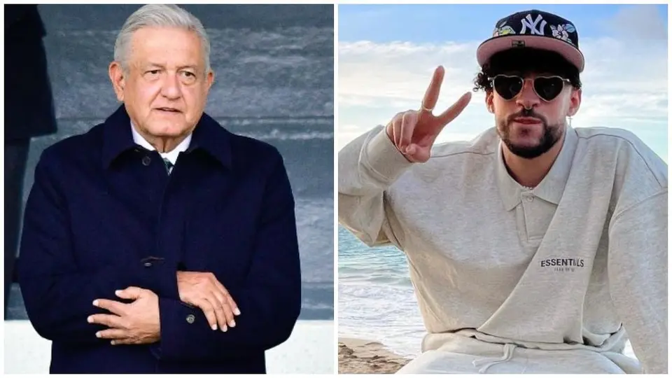 López Obrador invita a Bad Bunny a cantar en el Zócalo Capitalino
