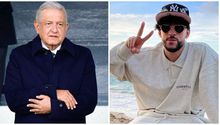 López Obrador invita a Bad Bunny a cantar en el Zócalo Capitalino