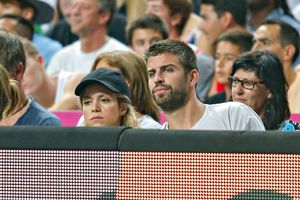 Piqué y Shakira se reencontraron para apoyar a su hijo en partido de béisbol