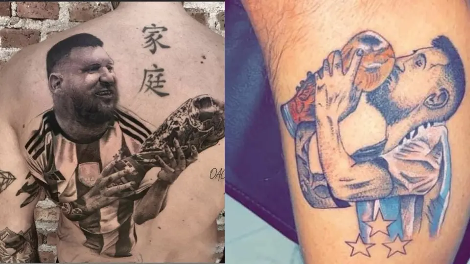 Lionel Messi: Aficionados se tatuaron a La Pulga, pero no salió como esperaban