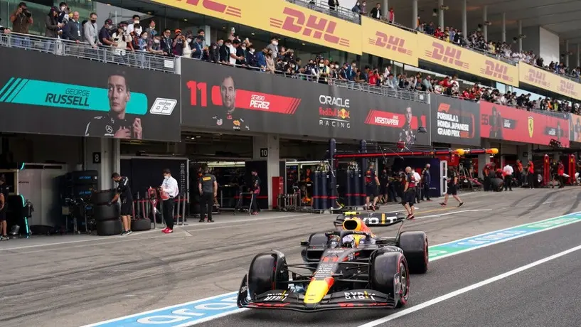 Checo Pérez largará cuarto en el Gran Premio de Japón
